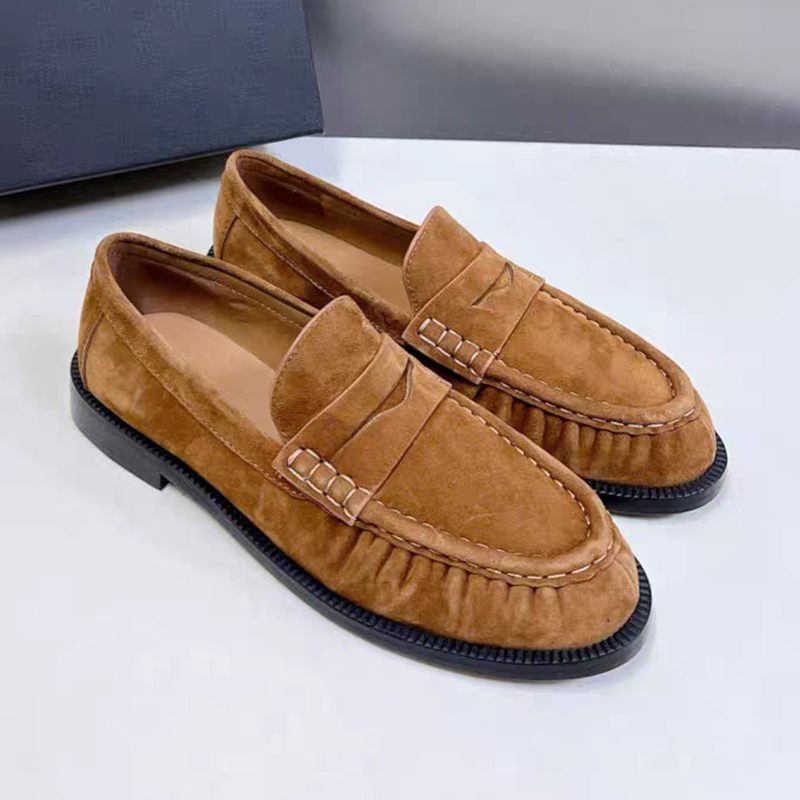 Women'S Shoes - New Women Loafers Round Toe Top