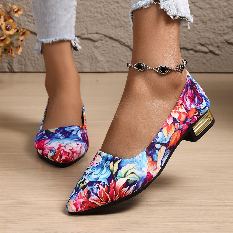 Women'S Shoes In Fashion - Large-sized, Thick-heeled, Fashionable Single-shoe Women's 2026