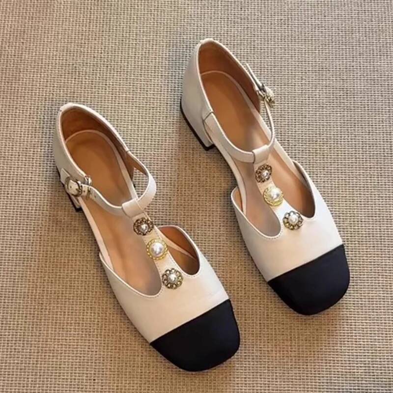 Women'S Shoes In Fashion - Women Square Toe Heeled Sandals Summer