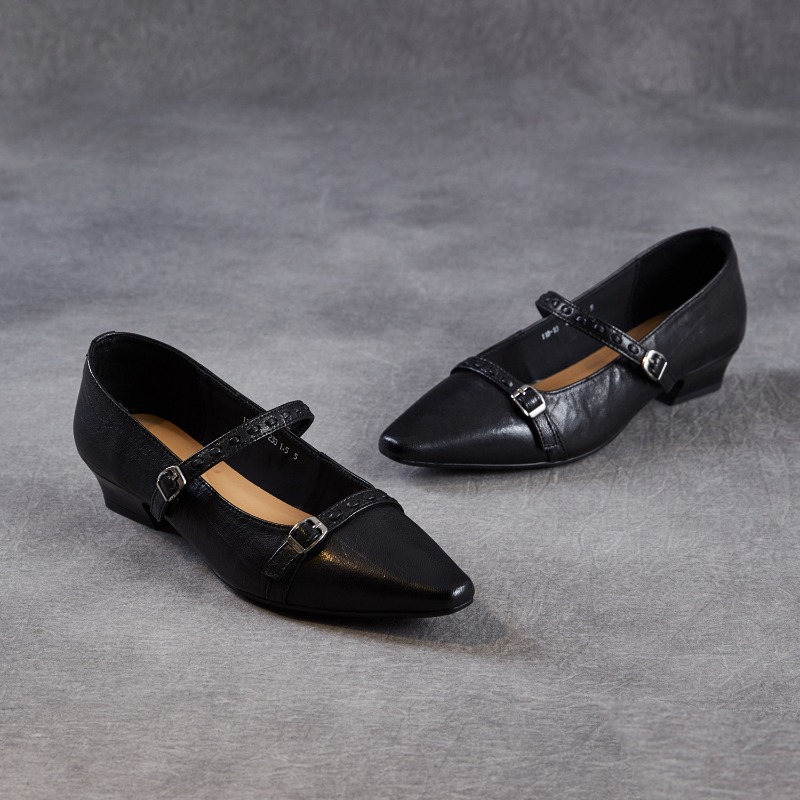 Brown Black Korea Women Flats  - Shoes For Women Flats ulasan dan harga