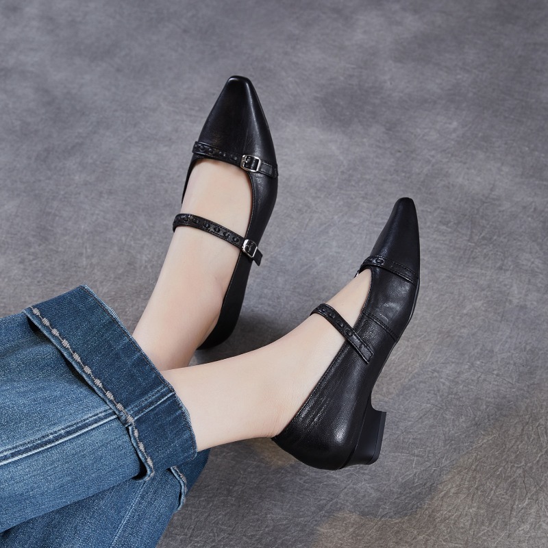 Brown Black Korea Women Flats  - Shoes For Women Flats ulasan dan harga