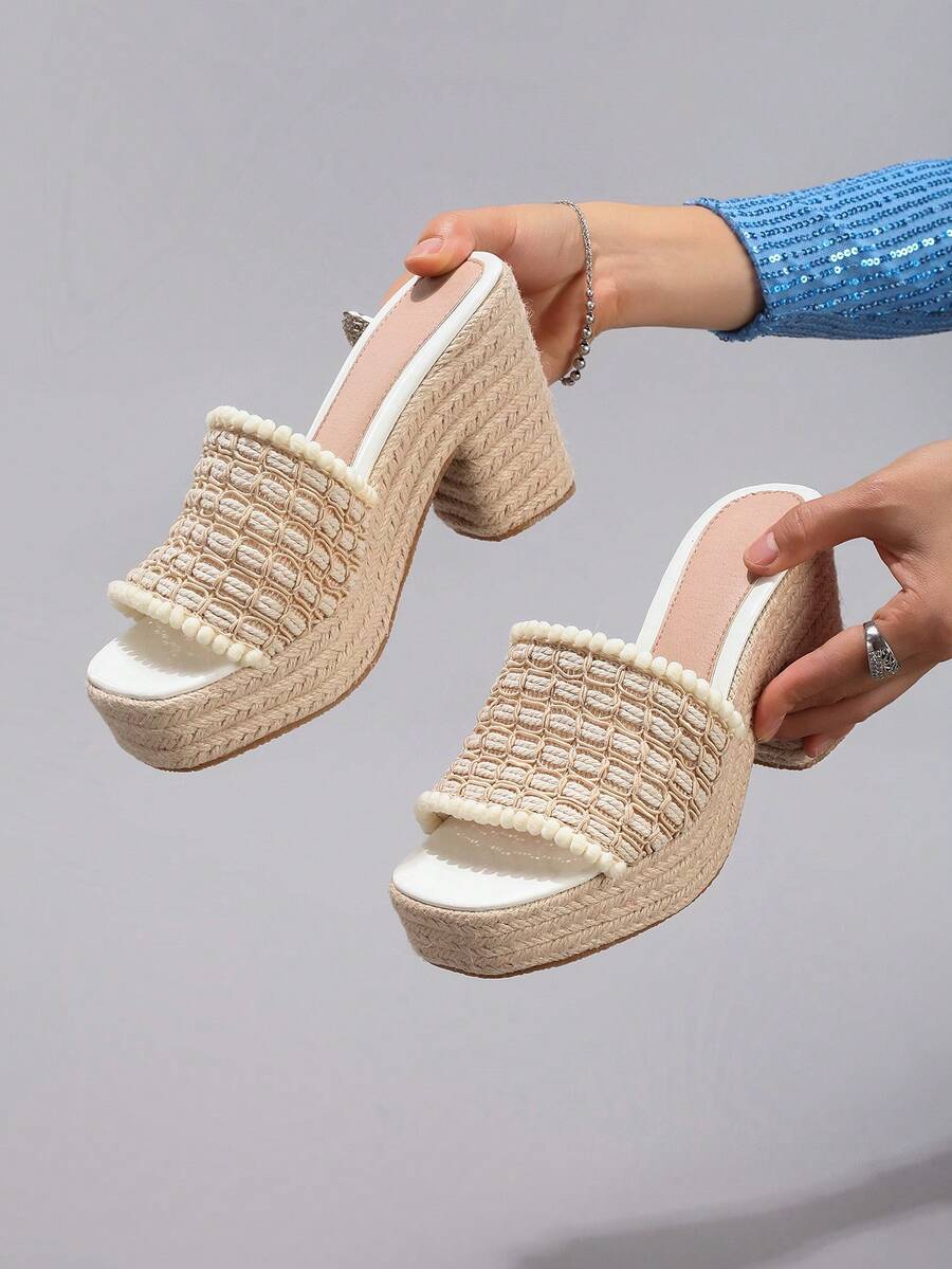 Women's Rope Platform Wedge Sa - Cork Wedge Sandal ulasan dan harga