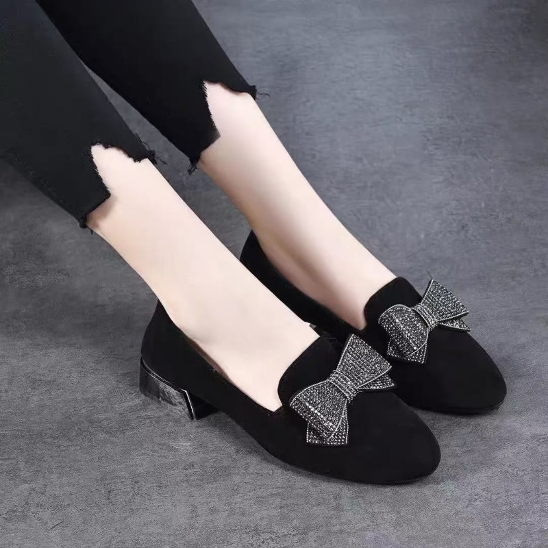 2025 Black New Fashionable Wom - Women Shoes Loafers ulasan dan harga
