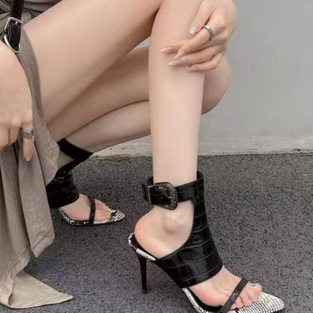 Women's High Heels Sandals Sum - Wide Fit Heels ulasan dan harga