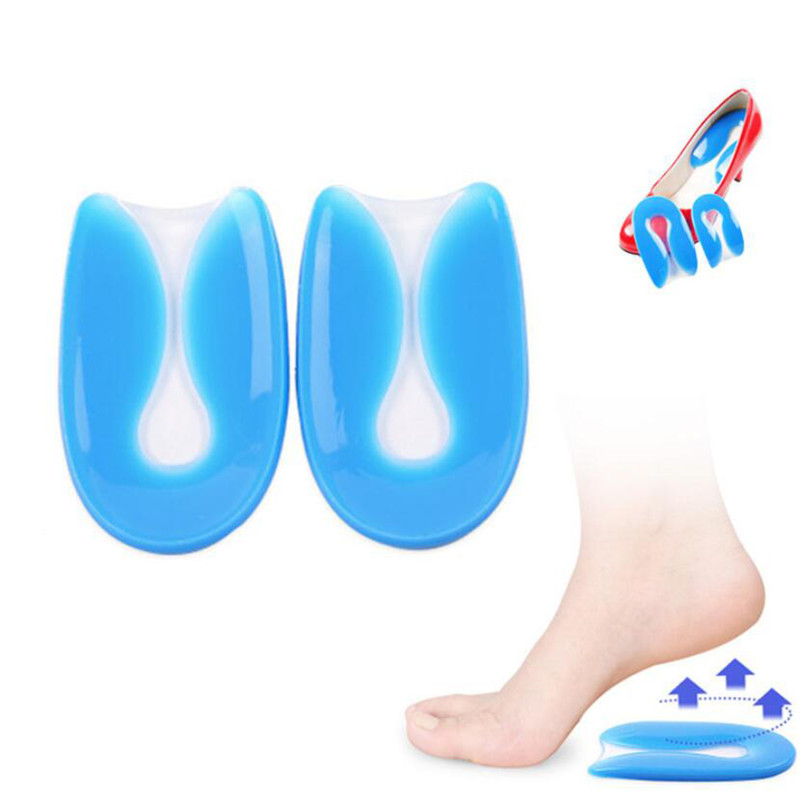 1Pair Foot Pain Relief Silicon - Women'S Shoes Plantar Fasciitis ulasan dan harga