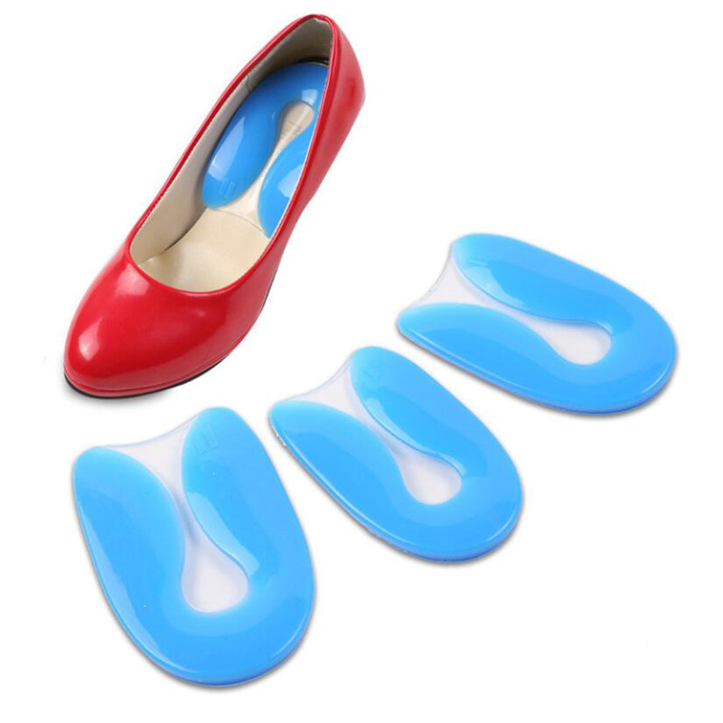 1Pair Foot Pain Relief Silicon - Women'S Shoes Plantar Fasciitis ulasan dan harga