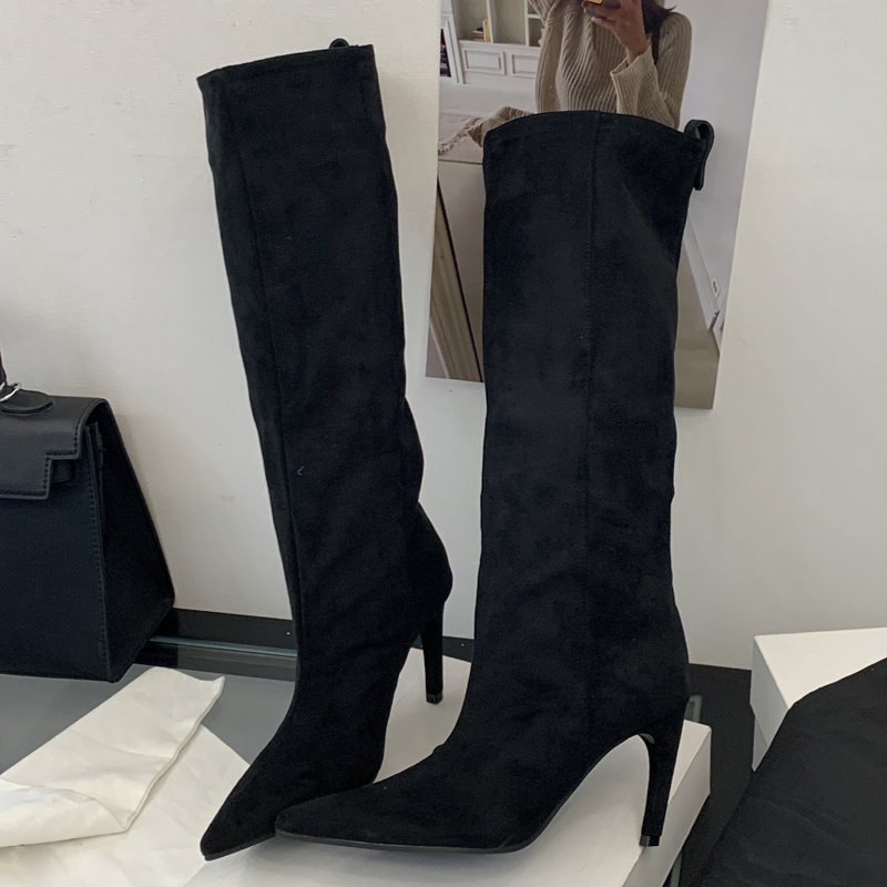 Street Punk Winter Vintage Poi - Knee High Boots Women ulasan dan harga