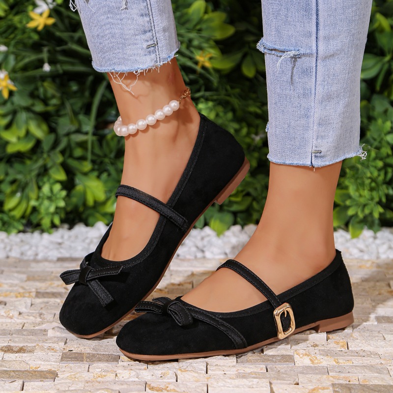 Vintage Leopard Print Mary Jan - Shoes For Women Flats ulasan dan harga