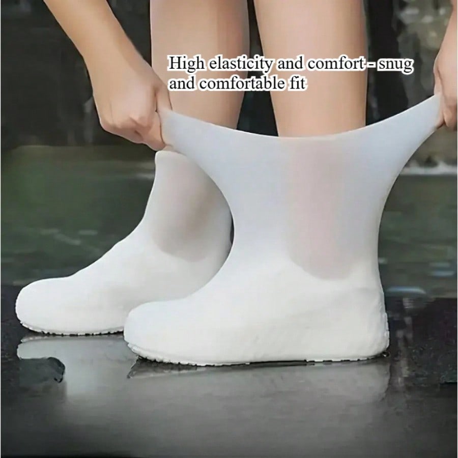 1 Piece Latex Rain Boots Water - Women'S Shoes For Neuropathy ulasan dan harga