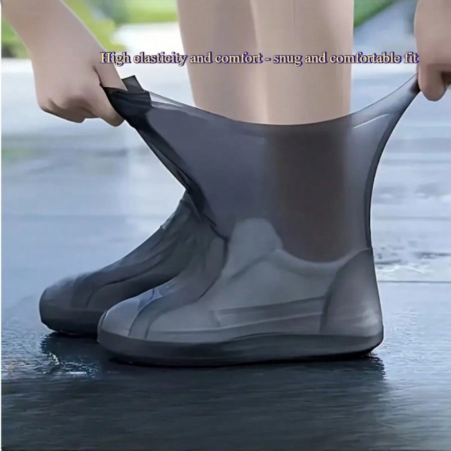 1 Piece Latex Rain Boots Water - Women'S Shoes For Neuropathy ulasan dan harga