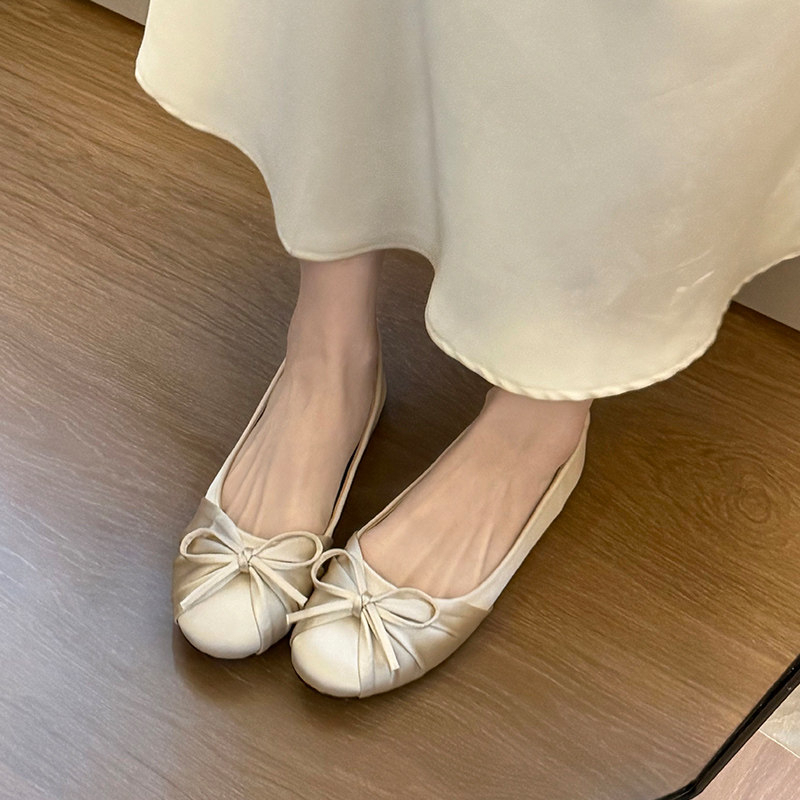2026 New Bow-knot Temperament  - Women Shoes Loafers ulasan dan harga