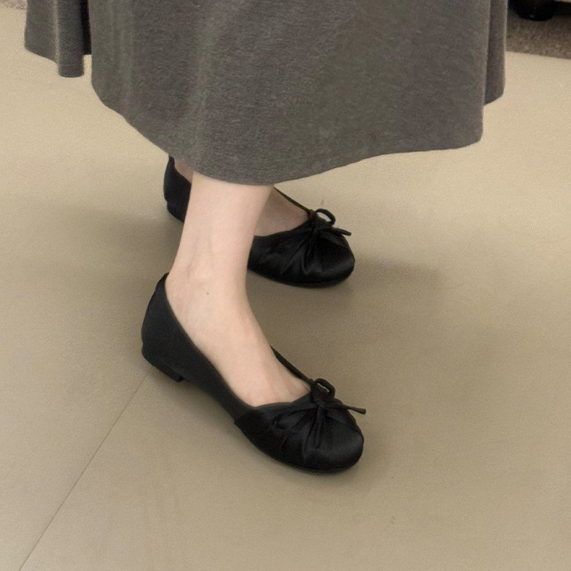 2026 New Bow-knot Temperament  - Women Shoes Loafers ulasan dan harga