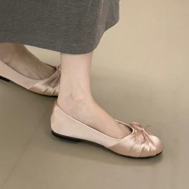 2026 New Bow-knot Temperament  - Women Shoes Loafers ulasan dan harga