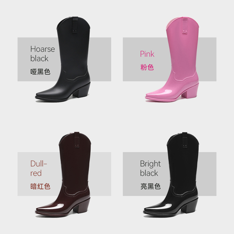 Long Rain Boots Women's Fashio - Women'S Shoes For Neuropathy ulasan dan harga