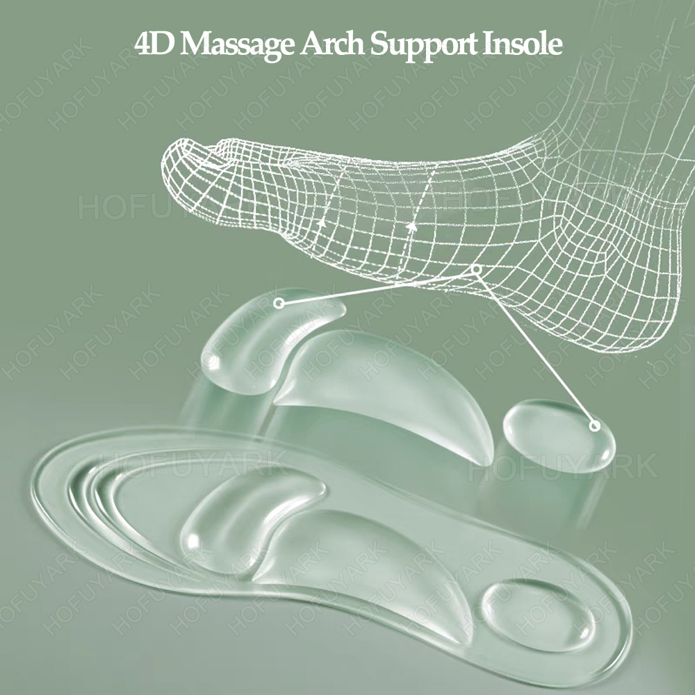 Silicone Gel Insoles Orthopedi - Women'S Shoes Plantar Fasciitis ulasan dan harga