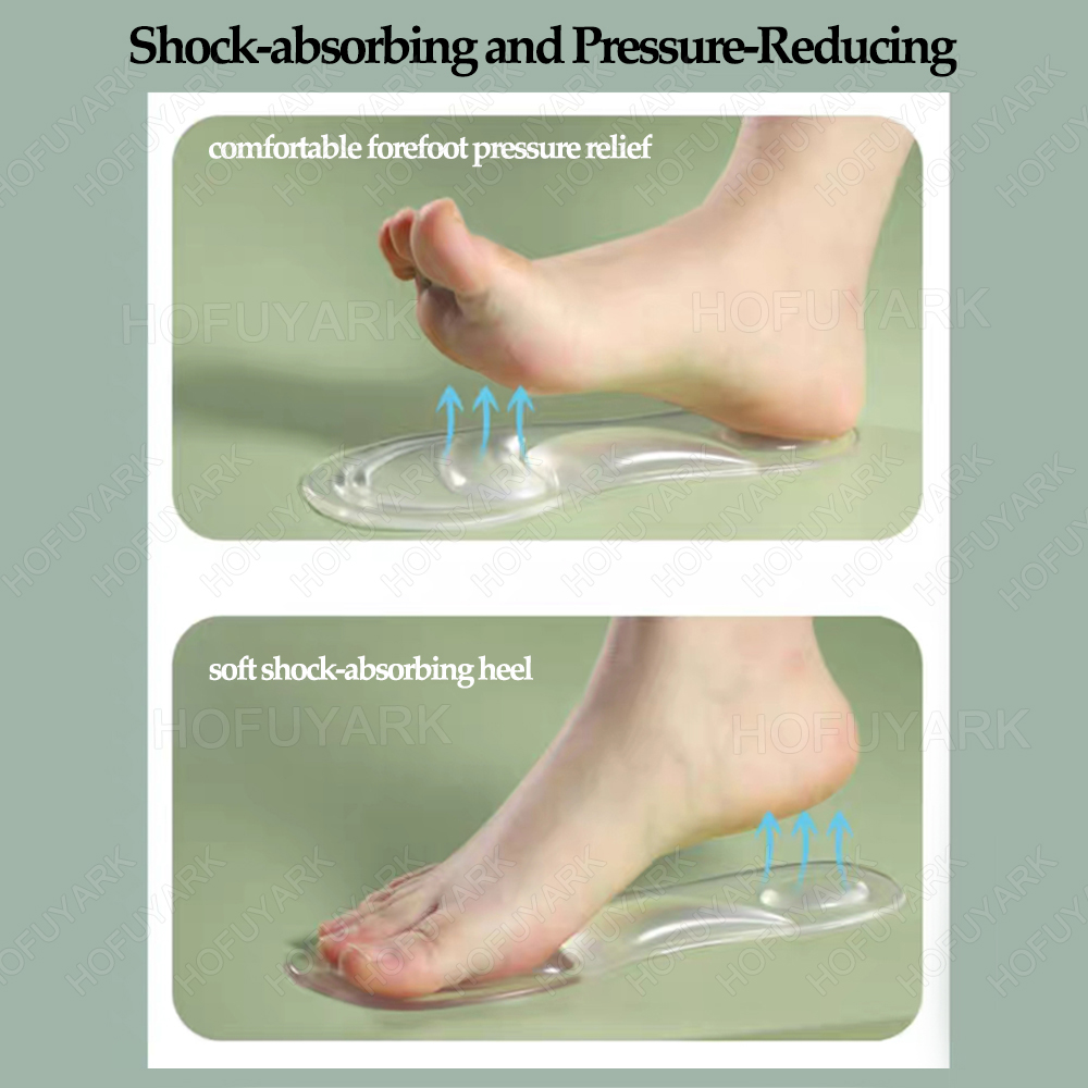 Silicone Gel Insoles Orthopedi - Women'S Shoes Plantar Fasciitis ulasan dan harga