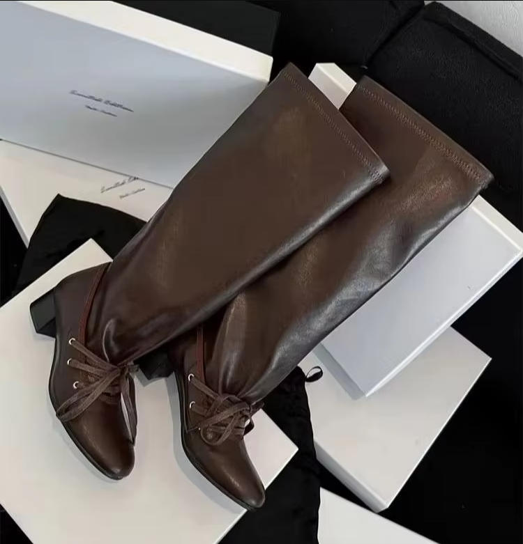 ZAROY Newest Design Women Knee - Knee High Boots Women ulasan dan harga