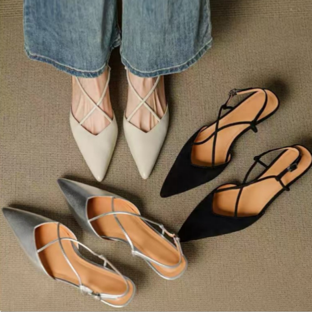 2026 New Style Pointed Toe Low - Women Shoes Formal ulasan dan harga