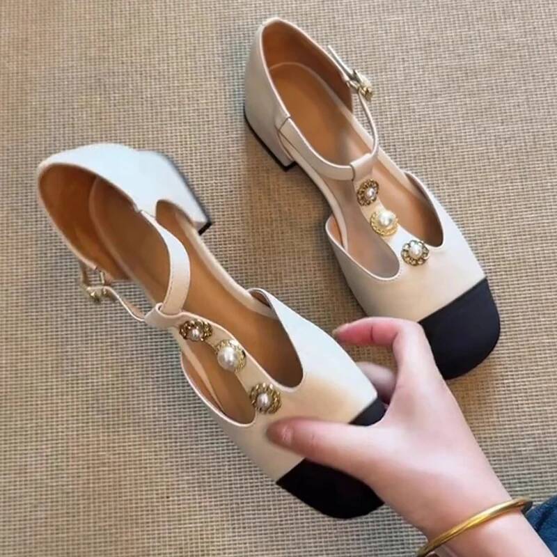 Women Square Toe Heeled Sandal - Women'S Shoes In Fashion ulasan dan harga