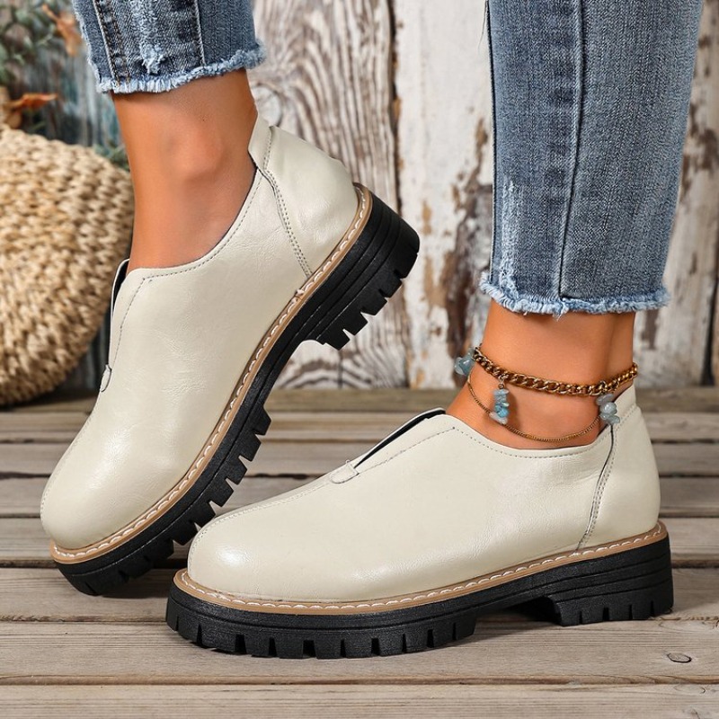 Retro British Style Women's Sh - Women Shoes Loafers ulasan dan harga