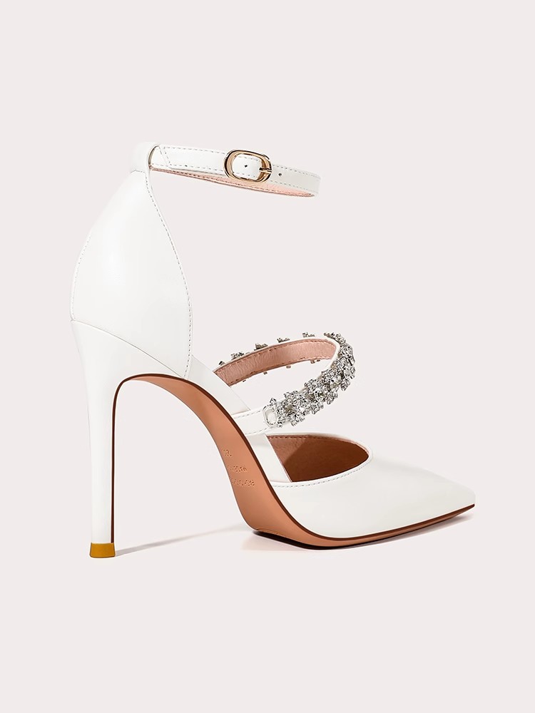 Low-heeled thin high-heeled we - Wide Fit Heels ulasan dan harga