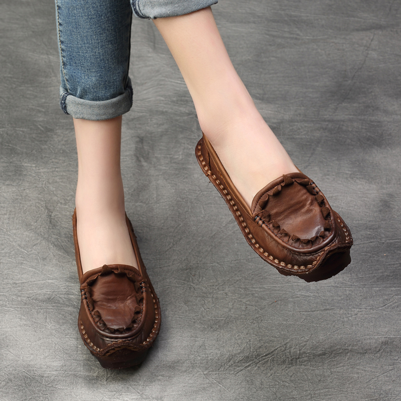 Spring 2026 New Ethnic Style R - Women Shoes Loafers ulasan dan harga