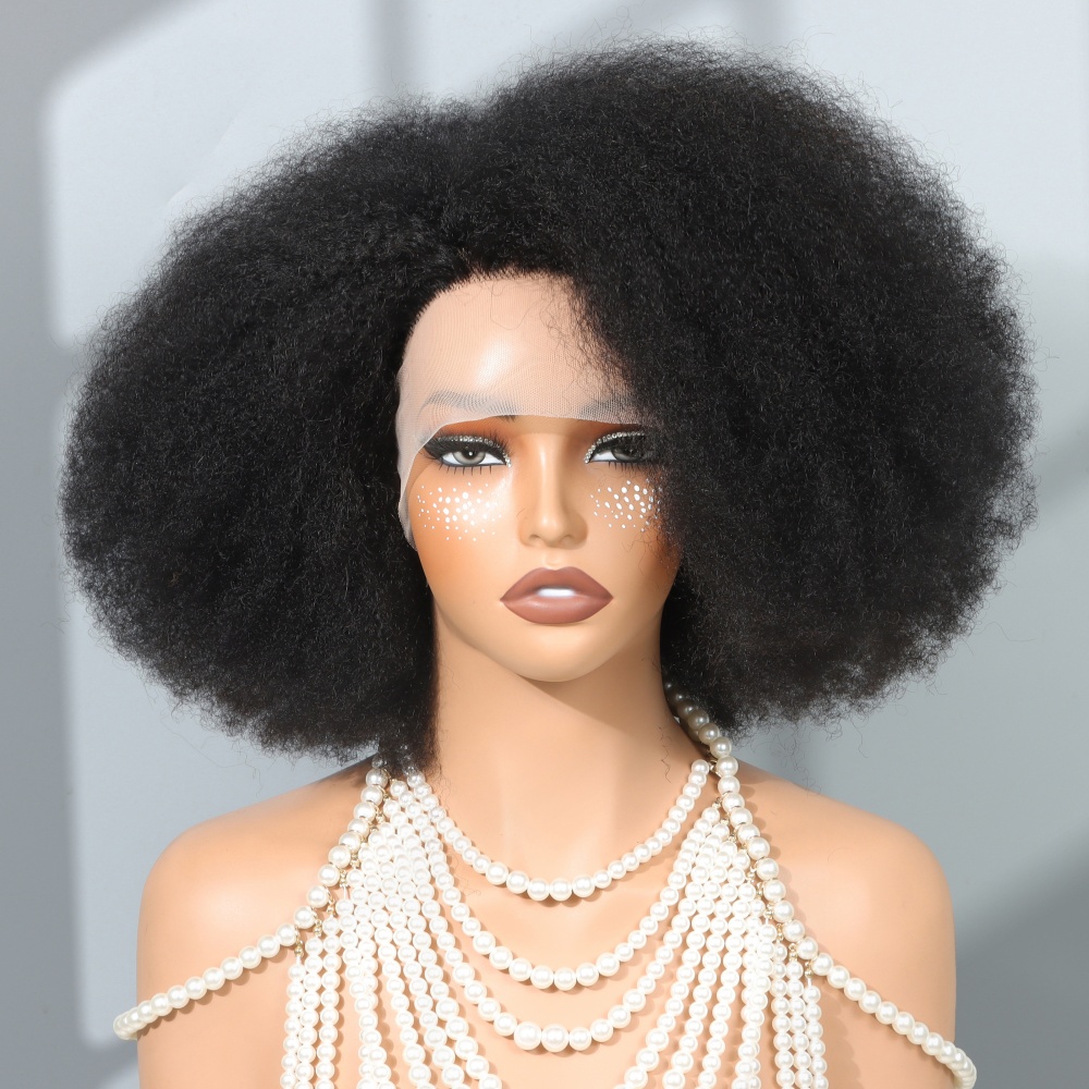 14 Inch Afro Wigs for Black Wo - Women'S Shoes Bobs ulasan dan harga