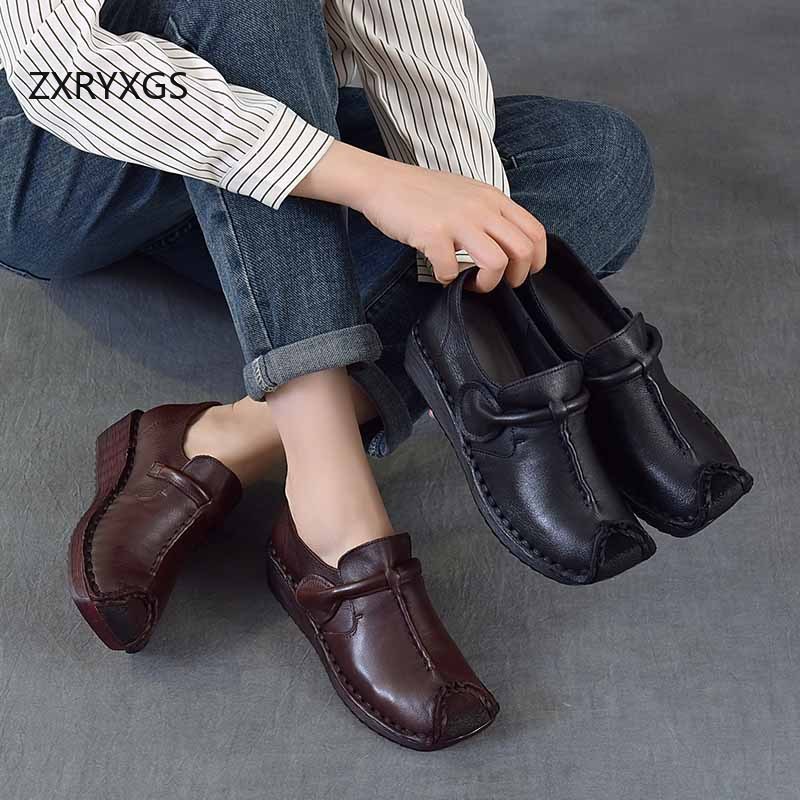 ZXRYXGS Classic Retro Top Laye - Women Shoes Size 4 In Cm ulasan dan harga