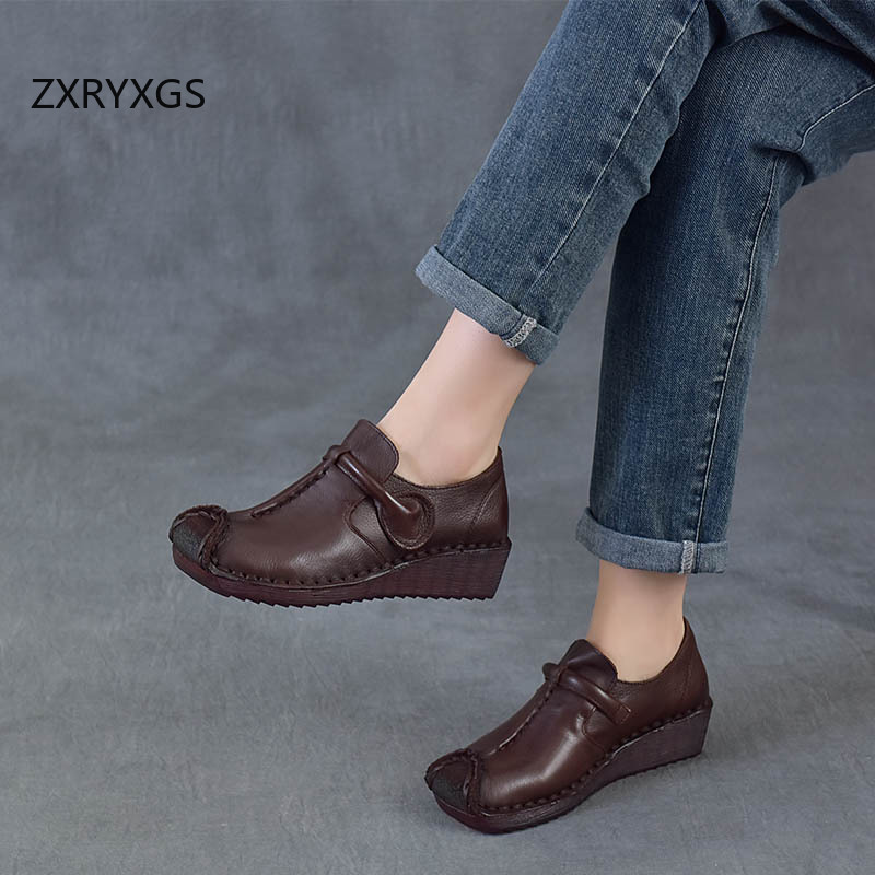 ZXRYXGS Classic Retro Top Laye - Women Shoes Size 4 In Cm ulasan dan harga