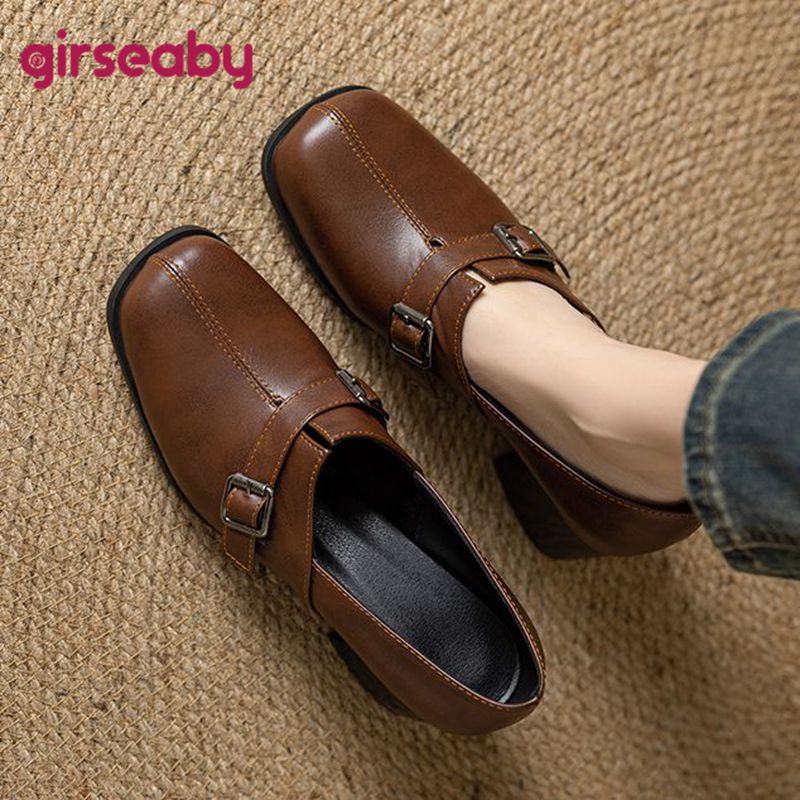 Girseaby Vintage Women Pumps S - Women'S Shoes Plus Size ulasan dan harga